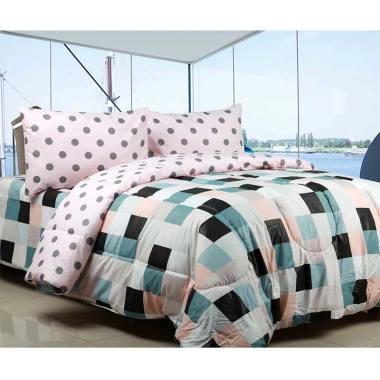 Jual Dottie Marshmallow X Flannel Set Sprei Dan Bed jual dottie marshmallow x flannel set sprei dan bed