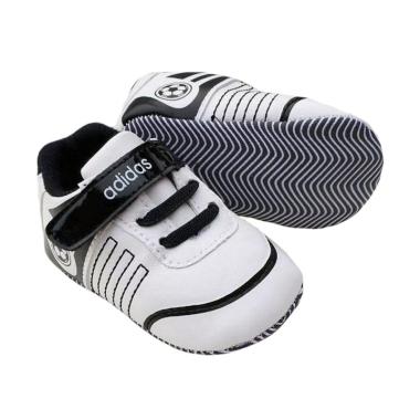 Jual Prewalker Adidas Bola Putih Hitam Sepatu Bayi - White