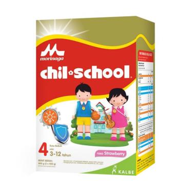 Jual Morinaga Chil School Tahap 4 Strawberry - 2x400gr Box