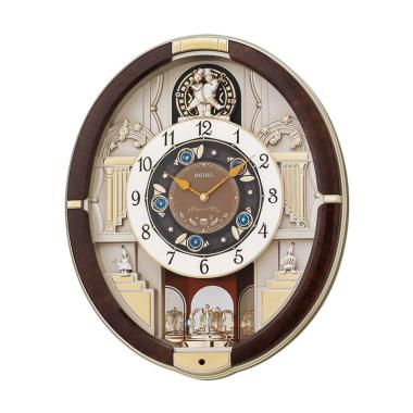 Jual SEIKO QXM289B Westminster Chime Musical Wall Clock 