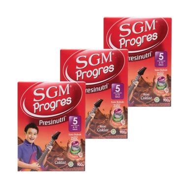 Jual Buy 3 SGM Eksplor 5 Plus Susu Formula - Coklat [900 g