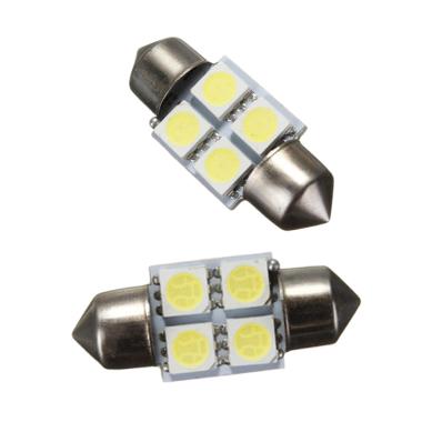 jual jms wedge c5w 4 smd 5050 lu led mobil jual jms wedge c5w 4 smd 5050 lu led mobil
