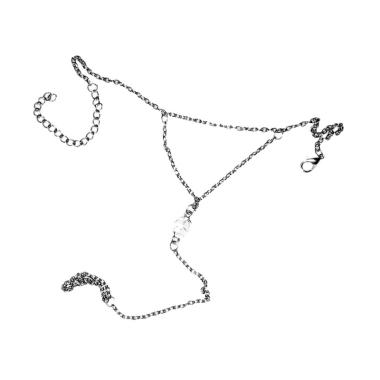 Jual Anneui GG0111 Gelang Kaki Rantai Sambung Cincin