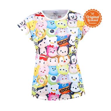 jual disney tsum tsum printed t shirt atasan anak perempuan harga kualitas jual disney tsum tsum printed t shirt atasan anak perempuan harga kualitas