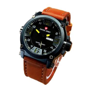 Jual Swiss Army SA 4048 Jam Tangan Pria - Hitam Kuning
