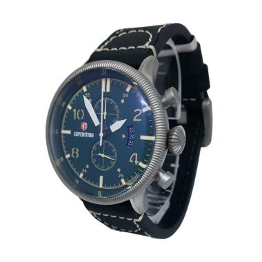 jual expedition 140555 chronograph tali kulit jam tangan pria silver hitam harga jual expedition 140555 chronograph tali kulit jam tangan pria silver hitam harga