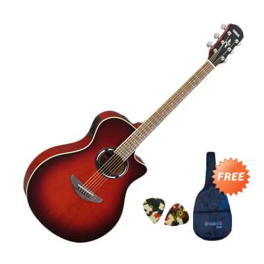 Jual Yamaha APX 500II Gitar Akustik Elektrik - Dark Red 