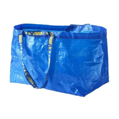 Jual Ikea (R) FRAKTA Tas Belanja Besar - Biru [71L/Kantong