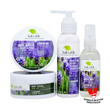 Jual Bali Ratih - Paket Scrub, Butter, Lotion, Mist + free 