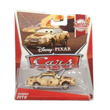 Jual Hotwheels Pixar Cars Rust-Eze Racing Donna Pits Light 