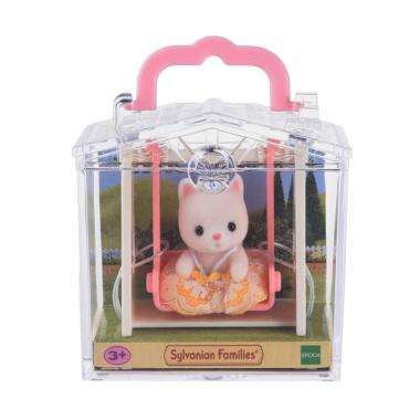 Jual Sylvanian Families Baby Carry Case Cat on Swing