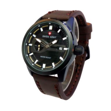 jual swiss army chrono detik d46h120sa3298mckt date leather jam tangan pria harga jual swiss army chrono detik d46h120sa3298mckt date leather jam tangan pria harga