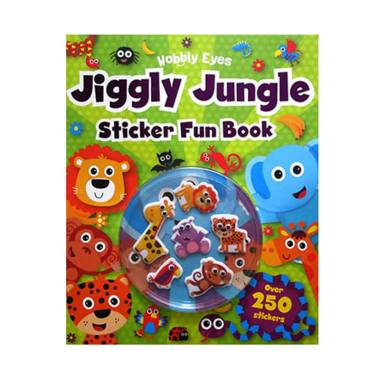 Jual HelloPandaBooks Wobbly Eyes Jiggly Jungle Sticker Fun