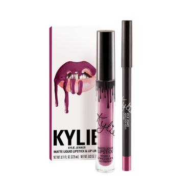 Jual Kylie Cosmetics Kit Matte Liquid Lipstick & Lip Liner 