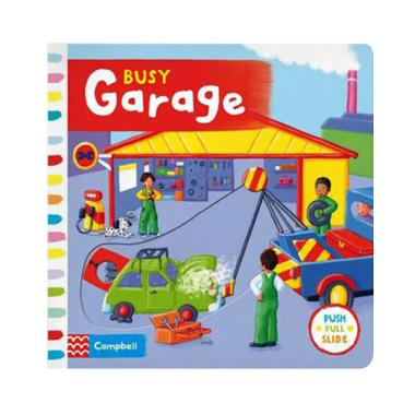 Jual HelloPandaBooks Busy Garage - Push Pull Slide Board