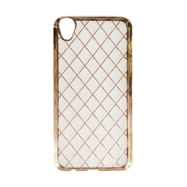 Jual Case Jelly Transparan Shiny Chrome Square List