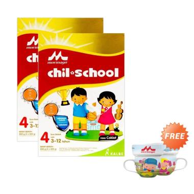 Jual Buy 2 Morinaga Chil School Cokelat Susu Formula [800
