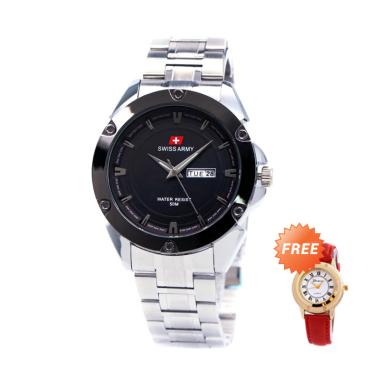 Jual Swiss Army SA150881M Stainless Steel Jam Tangan