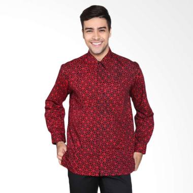 Jual Batik Pria Tampan PKMPJ-04081692C Men Long Sleeve