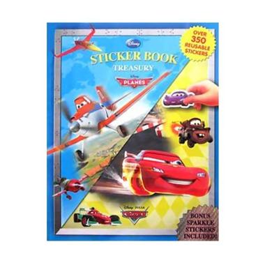 Jual Sticker Book Treasury Disney Pixar Planes and Disney