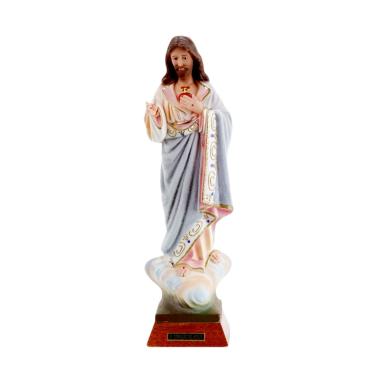 Jual JDC Tuhan Yesus Kristus Hati Kudus Patung [30 cm ...