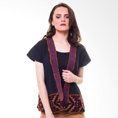 Jual OEMAH ETNIK Gia Tenun Outerwear Wanita - Violet