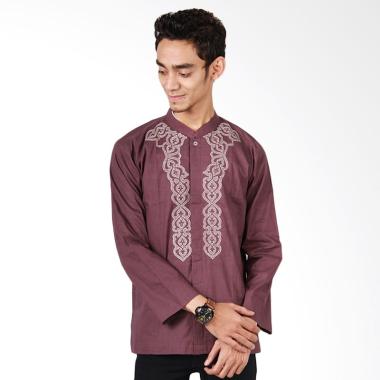 Jual Al-Husna Mesir Baju Koko Pria - Ungu Online - Harga
