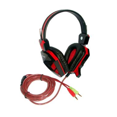 Jual Rexus F22 Gaming Headset - Hitam biru Online Desember