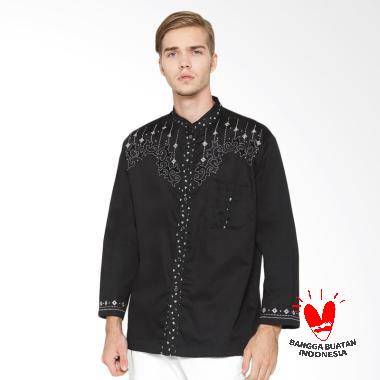 jual arafah gamal baju koko pria black harga jual arafah gamal baju koko pria black harga