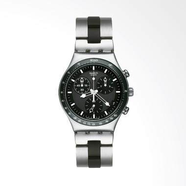 Jual Swatch Windfall Chronograph Jam Tangan Pria - Silver 