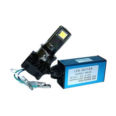 Jual RTD Lampu LED for Motor H4/Hs1/H6 [3 Sisi/30 W/6000K