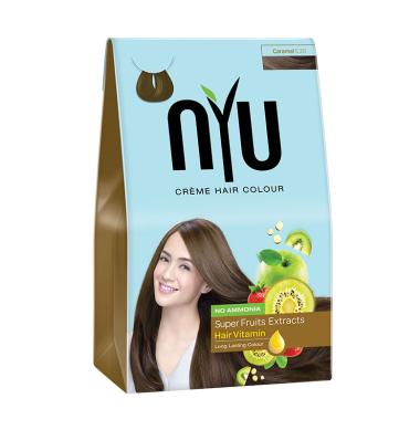 Jual NYU Creme Hair Colour Pewarna Rambut - Caramel Online 