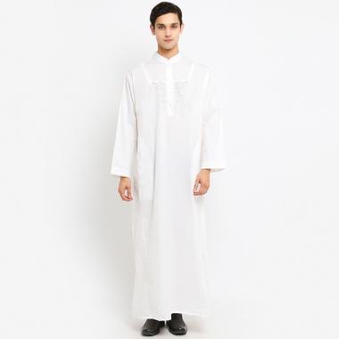 Baju Gamis Putih Pria - Hijab Muslimah