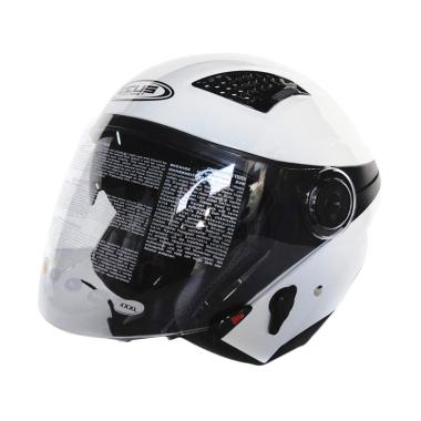 Jual Zeus ZS-610 Helm Half Face - Putih Online - Harga 
