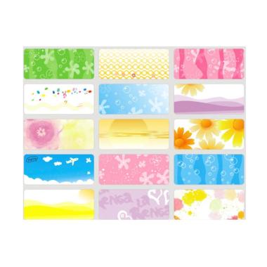 Jual Jee Stiker Label Nama Waterproof Online - Harga