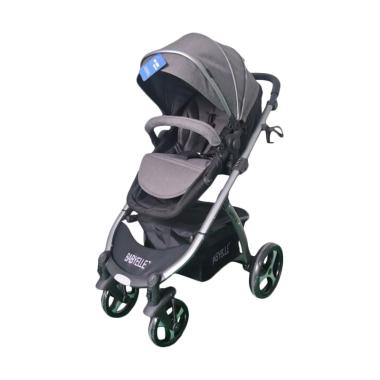 Jual Baby Elle 907 Onyx Baby Stroller - Grey Online 