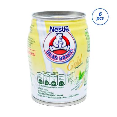 Jual WHS - Bear Brand White Tea RTD Tin 12040292 [6 pcs