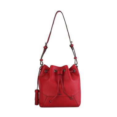 Jual Bonia Classic Bucket Sling Bag - Red Online - Harga
