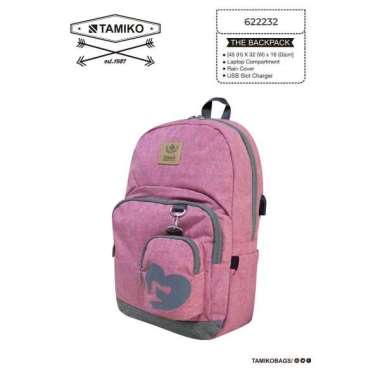 Promo Tas ransel sandang pria wanita cewek laptop model korea di Seller