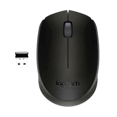 Jual Logitech M170 Wireles Mouse - Black Online Oktober