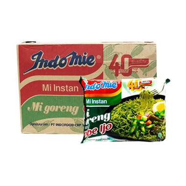 Jual Indomie Goreng Cabe Ijo Makanan I   nstan [1 Dus/40 pcs