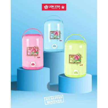 Jual Lion Star Termos Air Panas Blue Sky Drink Jar Terlengkap - Harga