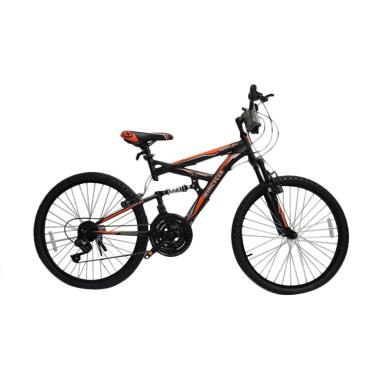 Wimcycle Air Flex X2 mtb 24 inch [ black-orange ]