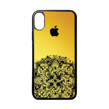 Jual HEAVENCASE Motif Apple Logo Gold 12 Softcase Casing