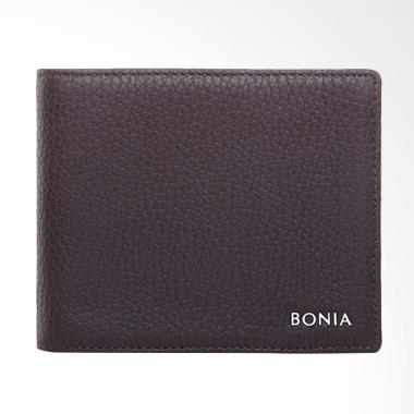 Jual Bonia Fresh Two Fold Wallet - Cocoa Online - Harga