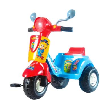 Jual Kido SHP Tricycle SFR 615 Ride-On Toys - Merah Murah
