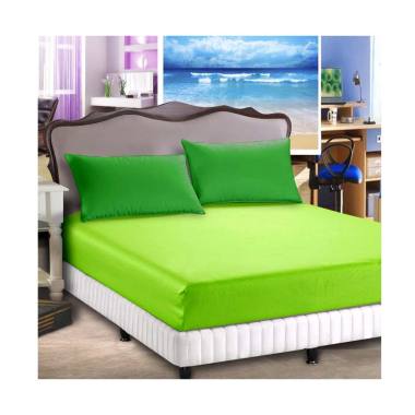 Jual Jaxine Waterproof Anti Air Set Sprei - Hijau Lime 