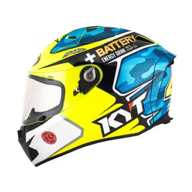 KYT Thunderflash Aleix Espargaro Helm Full Face - Blue XL