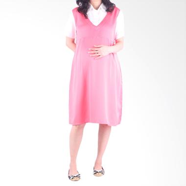 Jual HMILL Baju Hamil Dres Hamil 1396 - PinkHMILL 1396 