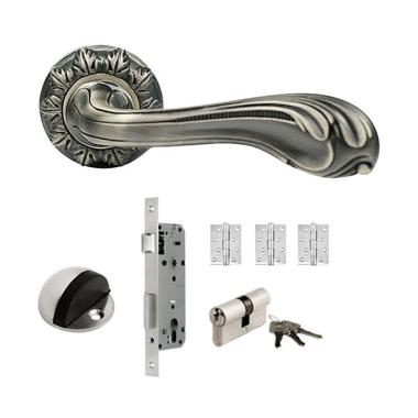 Jual Dekkson LHR 10632 MAB Antik Set Handle Pintu Mortise 